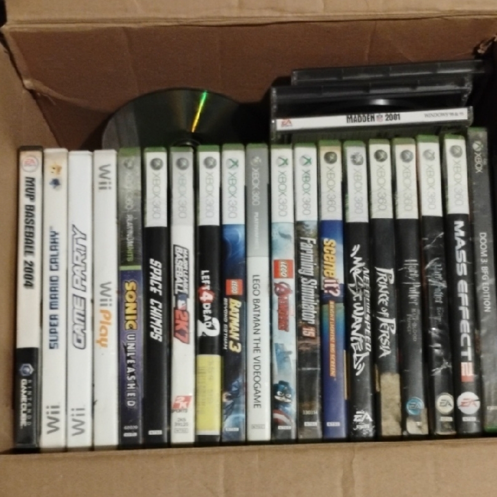 Lot Mixture Of Games
